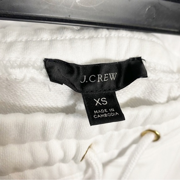 J.CREW University Terry Cutoff Short With Crew Logo - Picture 9 of 10